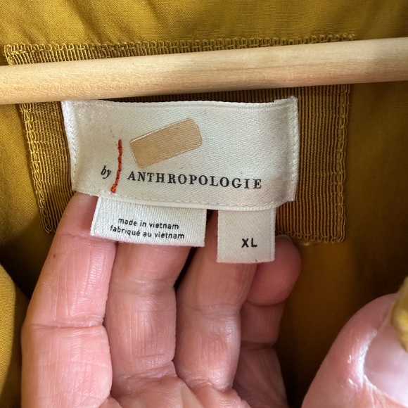 Anthropologie Sleeveless Vested Pleated
Midi Dress XL Utility Pockets Self Belt - Picture 10 of 16